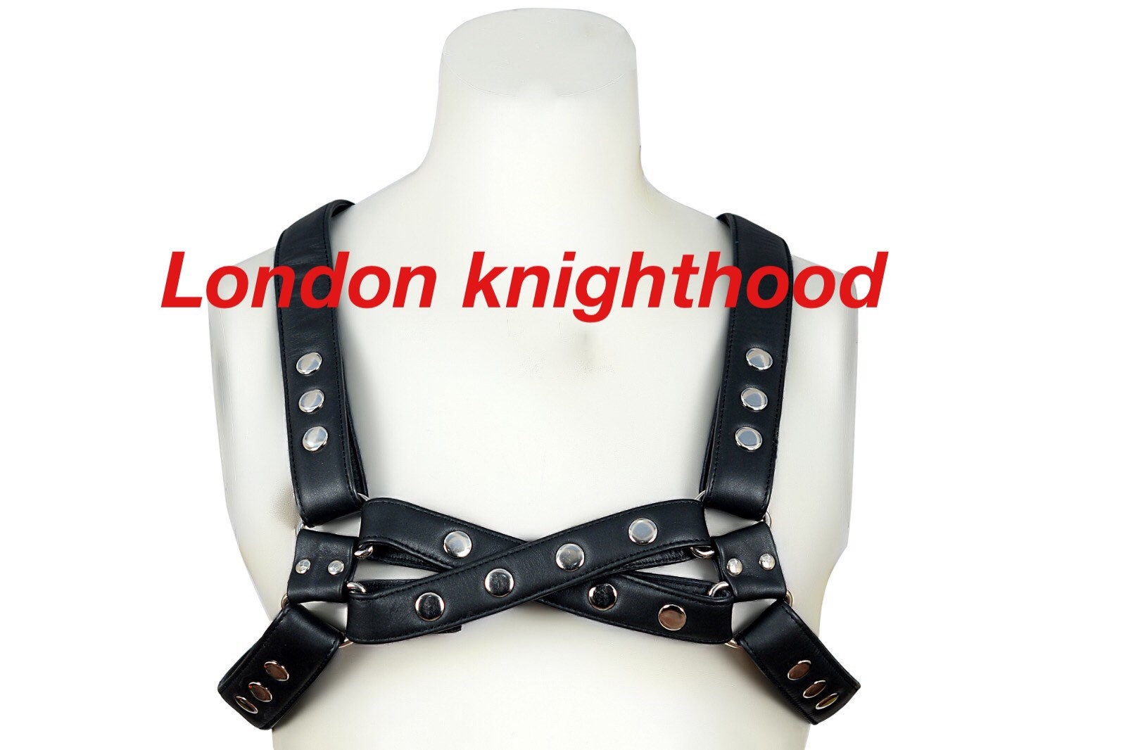 Criss Cross Chest Harness - Etsy display picture 1