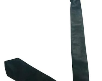 Premium-Qualität aus echtem Leder handgemachte Krawatte Party Hochzeit