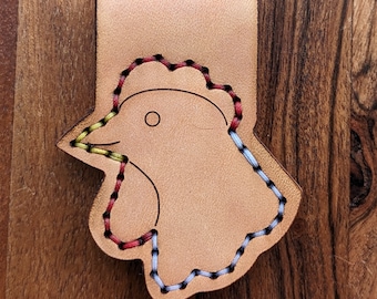 Chicken-Handmade Leather Slingshot Spinner Target