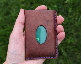 Handmade Leather Card Wallet