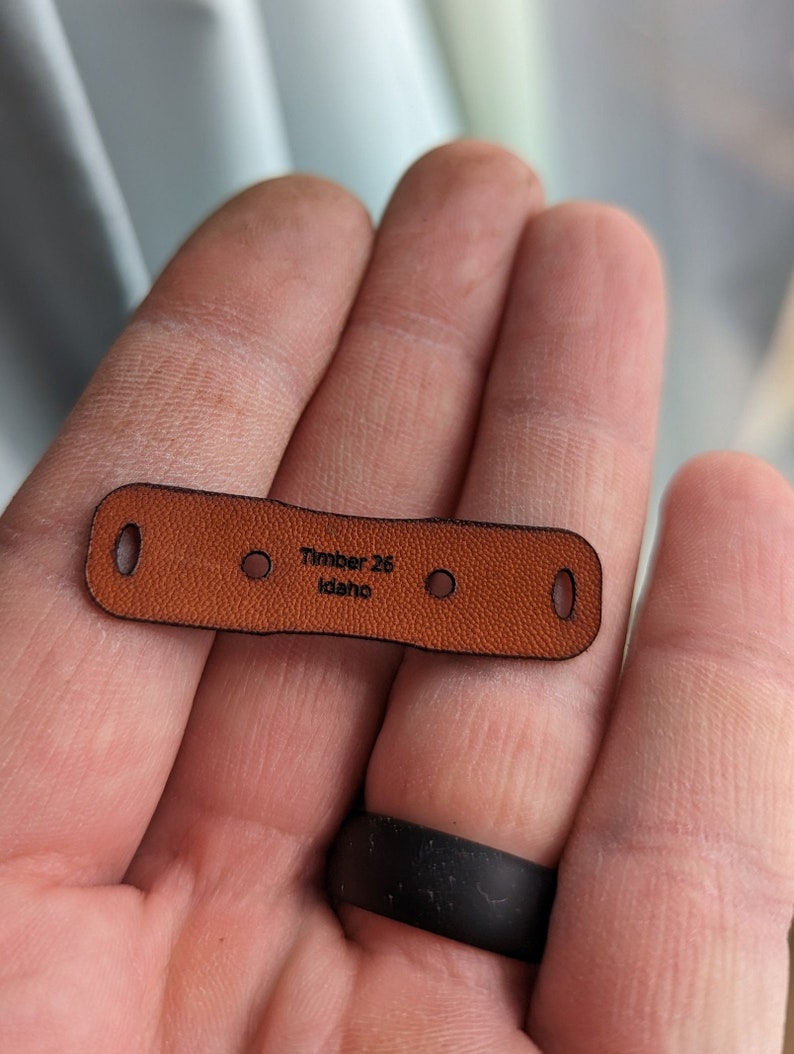 Kangaroo Leather Slingshot Pouches 1/2 Doz Etsy