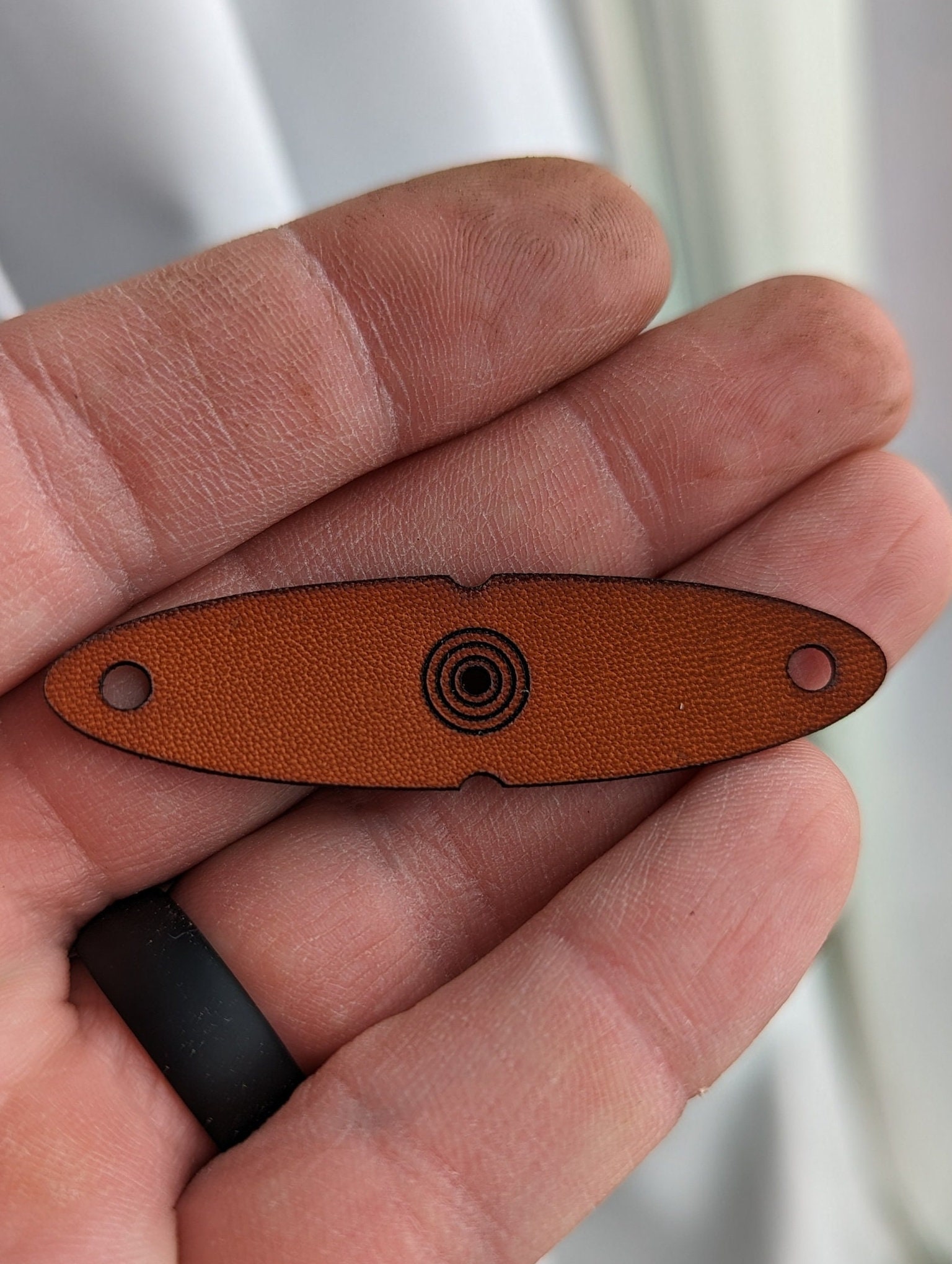 Kangaroo Leather Slingshot Pouches 1/2 Doz Etsy