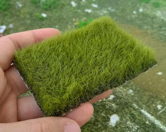 Miniature Grass Tufts, 12/16mm Model, Diorama Scenery, Wargaming Terrain