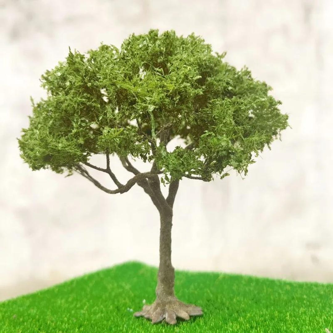 Miniature Green Wire Tree Model 10/15cm, DIY Craft Scenery - Etsy