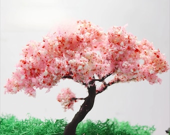 桜の木の模型：ジオラマ用のミニチュア日本桜 - Etsy 日本