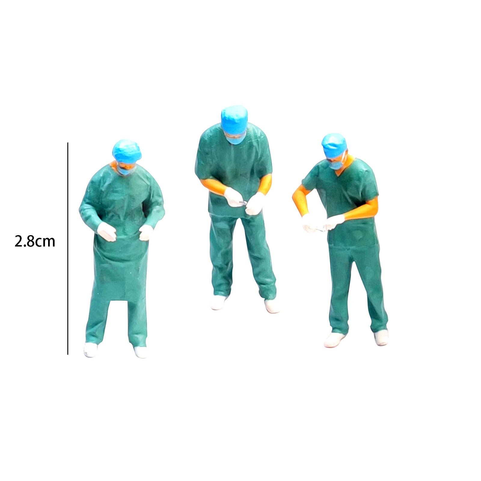 Miniature Doctor Surgical Patient Equipment Set People Figure Etsy