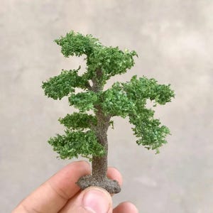 8cm Miniature Spruce Pine Wire Tree Model Train Railway Layout ...