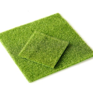 15cm 30cm Miniature Grass Lawn Turf Model Railway Accessories Dollhouse Forest Fairy Garden Landscape Terrarium Diorama Craft Supplies