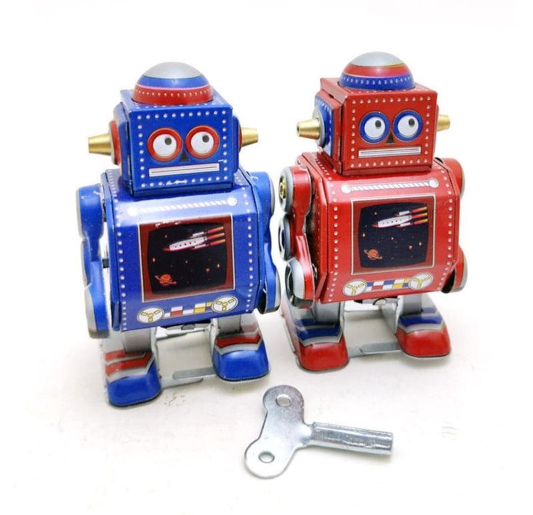 Tin toy robot 2025