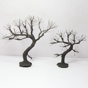 Miniature Bent Wire Tree Model 10/15/20cm for Diorama Scenery Supplies