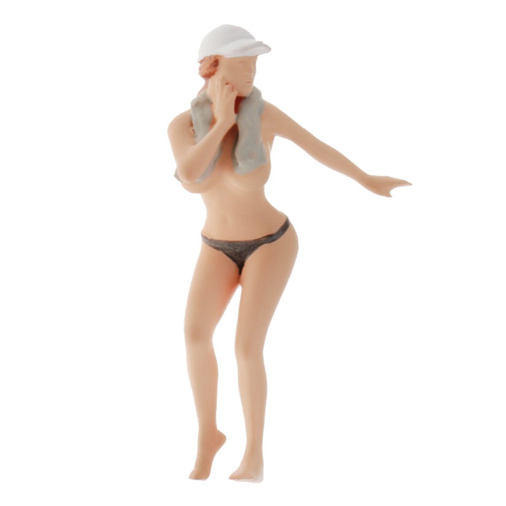 ミニチュアビキニカーウォッシュセクシーガール女性人物