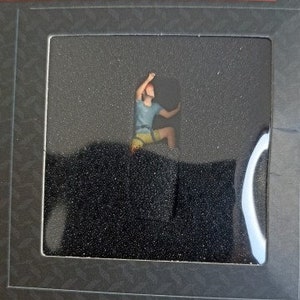 Miniature Rock Climber Sport climbing People Figure 1:87 Models Building Landscape Scene Accessories Diorama Supplies image 8