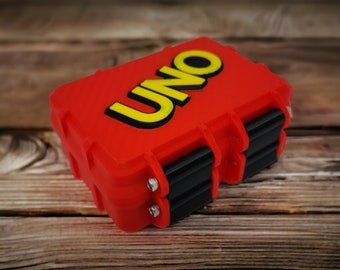 Uno / Flip / No Mercy Card Game Storage Case Box