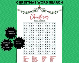 Dir selbst ein frohes kleines Weihnachtsfest | Druckbare PDF | Weihnachtsdeko | Weihnachten Printable