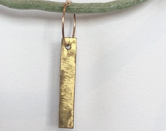 Gold plated earring handmade jewelry earring for women Women's gift Women's jewelry Customizable anniversary gift