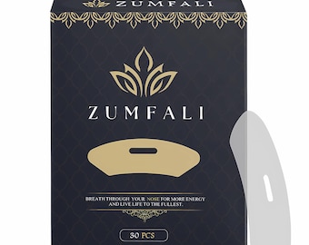 Mouth Tape for Sleeping: Hypoallergenic Clear Strips, Anti-Snoring, 30 Pcs