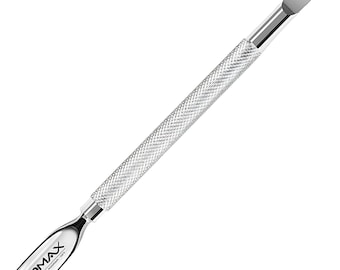 Double-Ended Stainless Steel Cuticle Pusher & Nail Cleaner