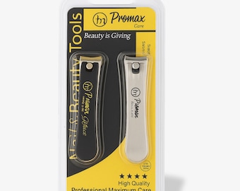 ProMax Nail Clippers: Surgery Grade Stainless Steel, For Thick Nails