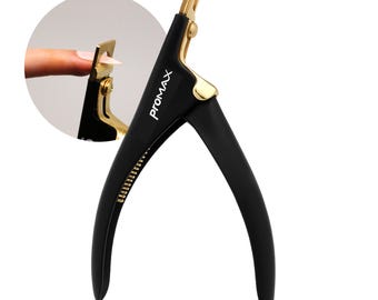 ProMax Acrylic Nail Tip Cutter: Stainless Steel Manicure Tool