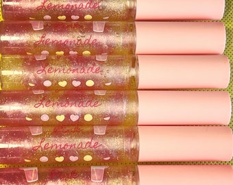 Pink Lemonade Shimmer Lip Gloss with vitamin e (10ml)