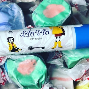 Coraline Inspired LAFFY TAFFY Lip Balm (.15oz)
