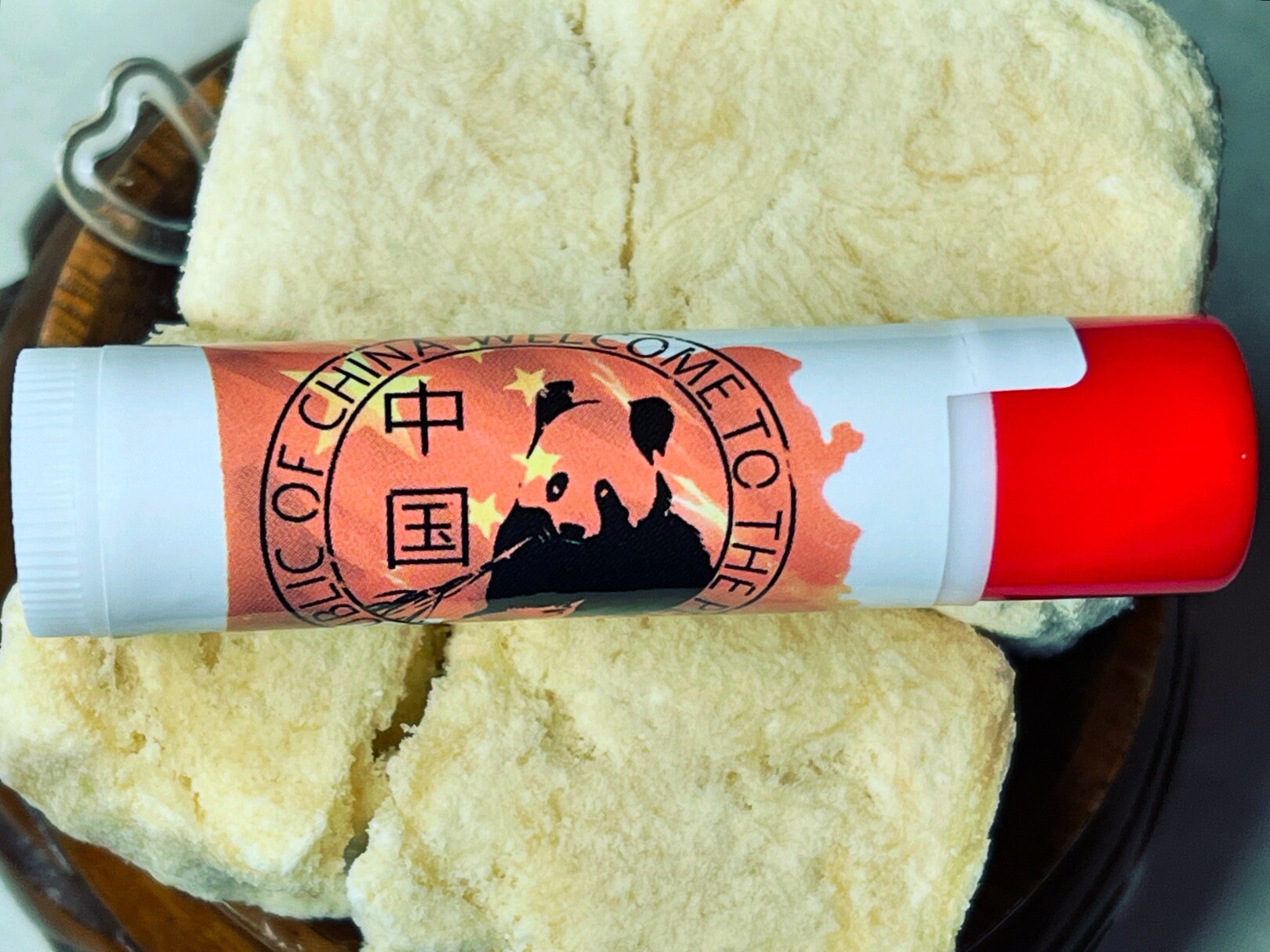 China’s Dragon Beard Candy Lip Balm (.15oz) Passport Stamps Collection