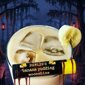 Sarah’s Banana Pudding Moonshine Temptation Lip Balm (.15oz)