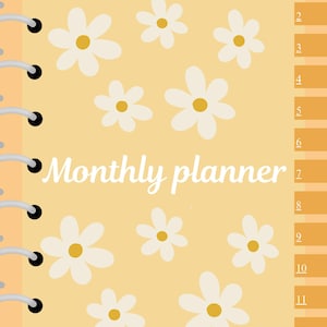 Undated  Planner  | Digital Calendar PDF | Minimalist Aesthetic Planner | Productivity  | Instant Download- 85 pages for planning