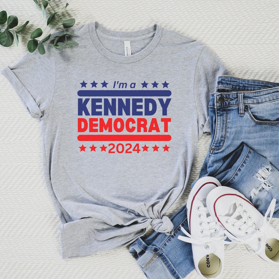 Vote Shirt Im A Kennedy Democrat 2024 Shirt RFK Jr 2024 Tshirt Robert F