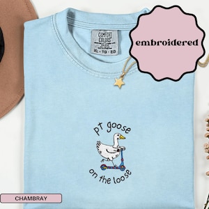 Physiotherapie Shirt gestickte Dumme Gans Physiotherapie Geschenke Physiotherapeut Geschenk Shirt PT Shirt PT Geschenke DPT Abschlussgeschenk