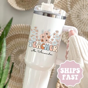 Personalized Teacher Tumbler Personalized Teacher Appreciation Gift Custom Teacher Tumbler Gift For Teacher Appreciation Tumbler Customize