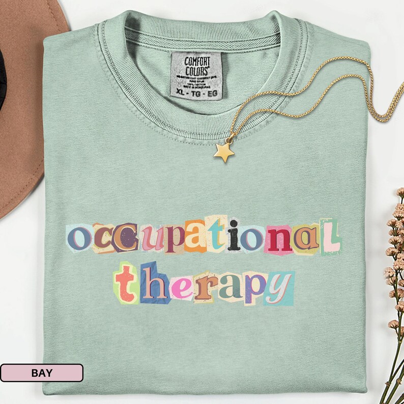Koszulka do terapii zajęciowej dla terapeuty zajęciowego, prezent dla terapeuty zajęciowego, koszulka do OT, koszulki do terapii zajęciowej, koszulki pediatryczne OTA Bay