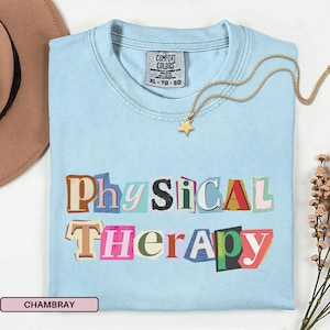 Physiotherapie-Shirt Physiotherapie-Geschenke Physiotherapeut Geschenk Kinder-Physiotherapie-Hemden PT-Shirt Geschenke DPT-Abschlussgeschenk