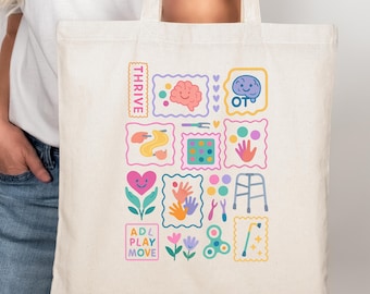 Occupational Therapy Tote Bag Occupational Therapist Tote Bag For OT Tote Bag Occupational Therapy Gift For OT Gifts For OTA Graduation Gift