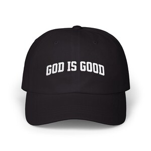 Christian Hat Christian Hats God Is Good Embroidered Christian Dad Baseball Hat Hats For Women Hats For Dad Christian Merch Christian Gifts
