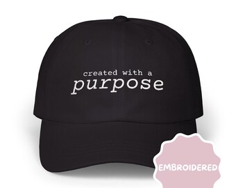Gestickter christlicher Hut für Frauen Christliche Hüte für Frauen Christliche Botschaft Christliche Geschenke für Frauen Christian Merch Katholische Geschenke