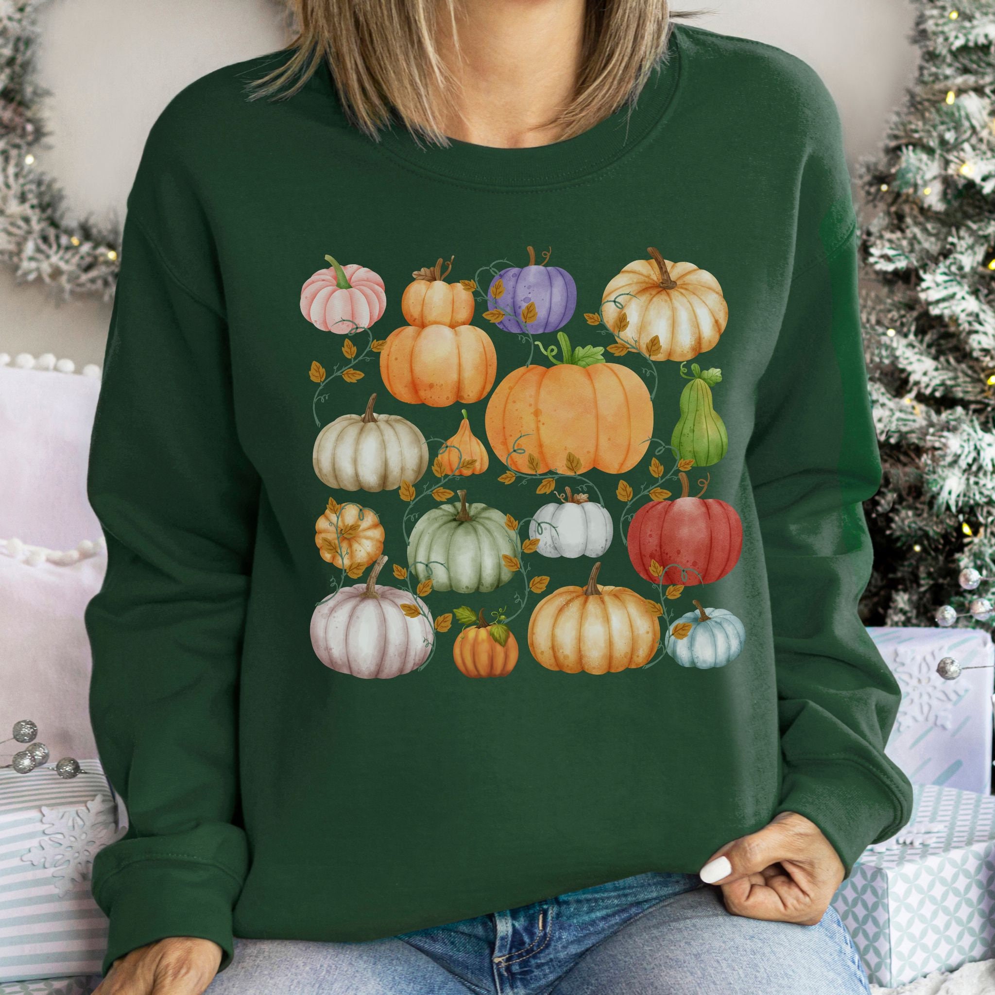 Discover Farm Fresh Pumpkin Sweatshirt For Women Hello Pumpkin Spice Sweatshirt Hey Pumpkin Sweatshirt Fall Pumpkin Sweater Plus Size Fall Sweatshirt