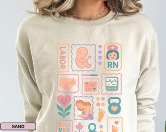 Moletom para enfermeira de parto e parto, jaqueta para enfermeira pós-parto, moletom para enfermeira mãe e bebê, moletom para enfermeira da UTIN, moletom para enfermeira pediátrica