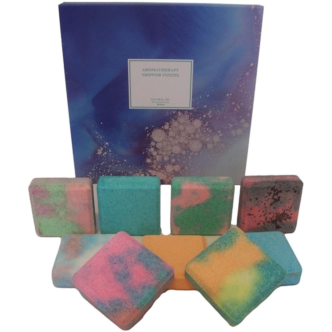 Aromatherapy Shower Steamers - Variety Pack of 9 Shower Bombs With ...