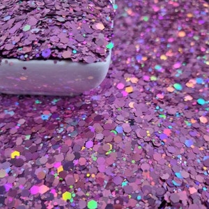 Purple Rain | Holographic Mixed Chunky Glitter | 10g, 25g, 50g | Glitter