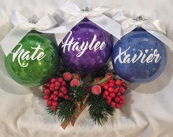 Personalised Christmas Baubles | Christmas Gifts | Personalised Gifts | Pets | Pet Gifts