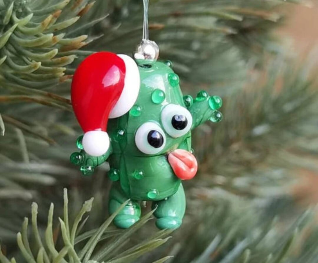 Pickle Ornaments Miniature Pickle Tiny Glass Animals Cucumber Figurine