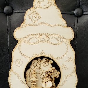 3D Santa Body Decoration