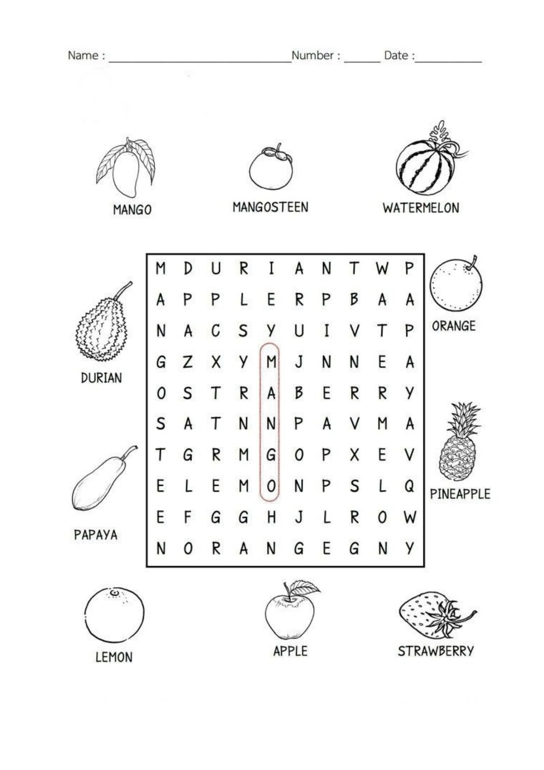 Printable Crossword Puzzles for Kids Activity Pagesfor - Etsy