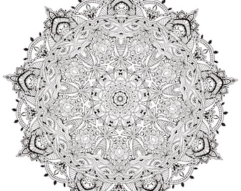 difficult coloring etsy