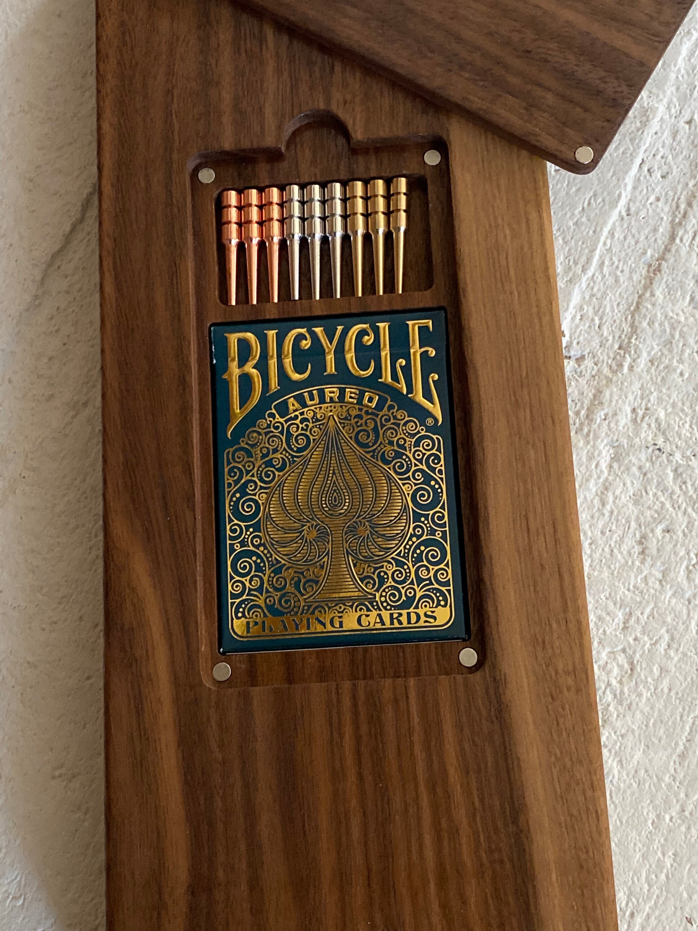 送料無料 店舗 Cribbage ,with Inlay Epoxy Cloud Japanese Carved, CNC Board, テーブル・チェア・ハンモック