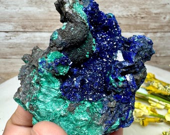PREMIUM! 3” Azurite Malachite Specimen