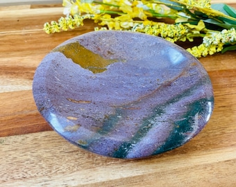 Purple 5" Ocean Jasper Bowl