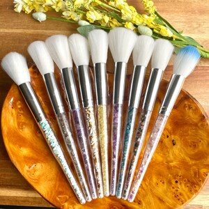 7,7 ”Kristall Kosmetik Pinsel / tolles Geschenk / natürliche Kristalle