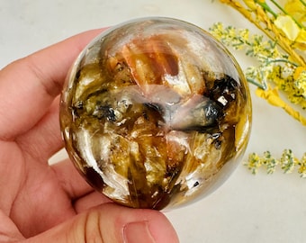 ゴールデンマイカスフィア - #9 - Etsy 日本